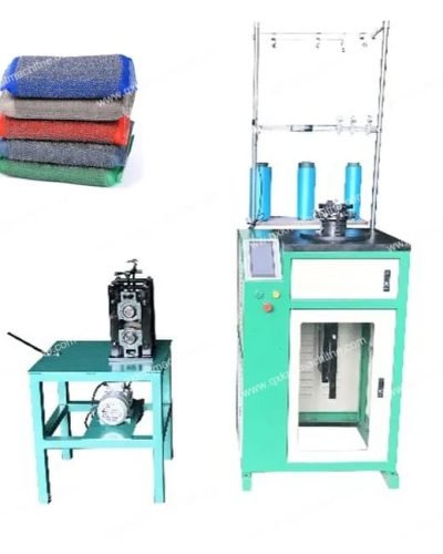 Stainless Steel Scrubber Knitting Machine