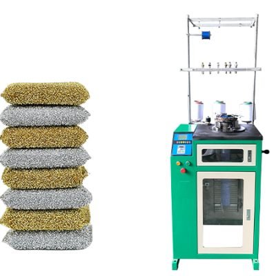 Metallic Scrubbing Knitting Machine